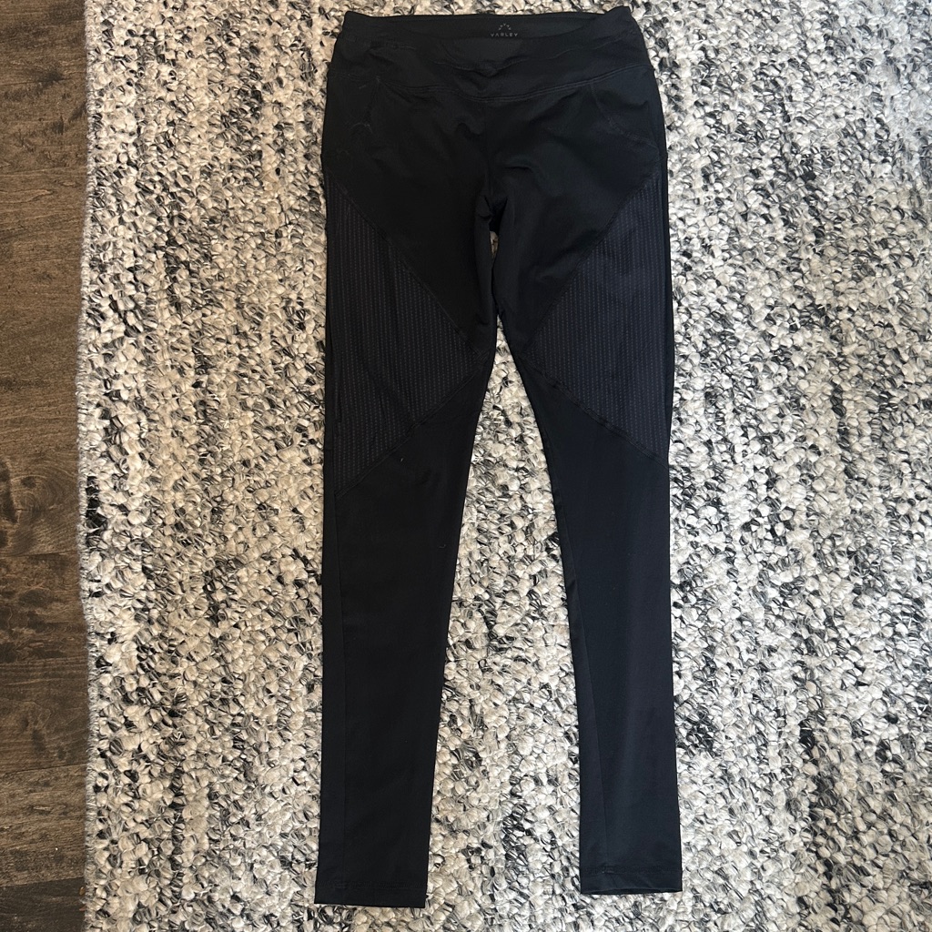 Varley Black Activewear Leggings / Size S